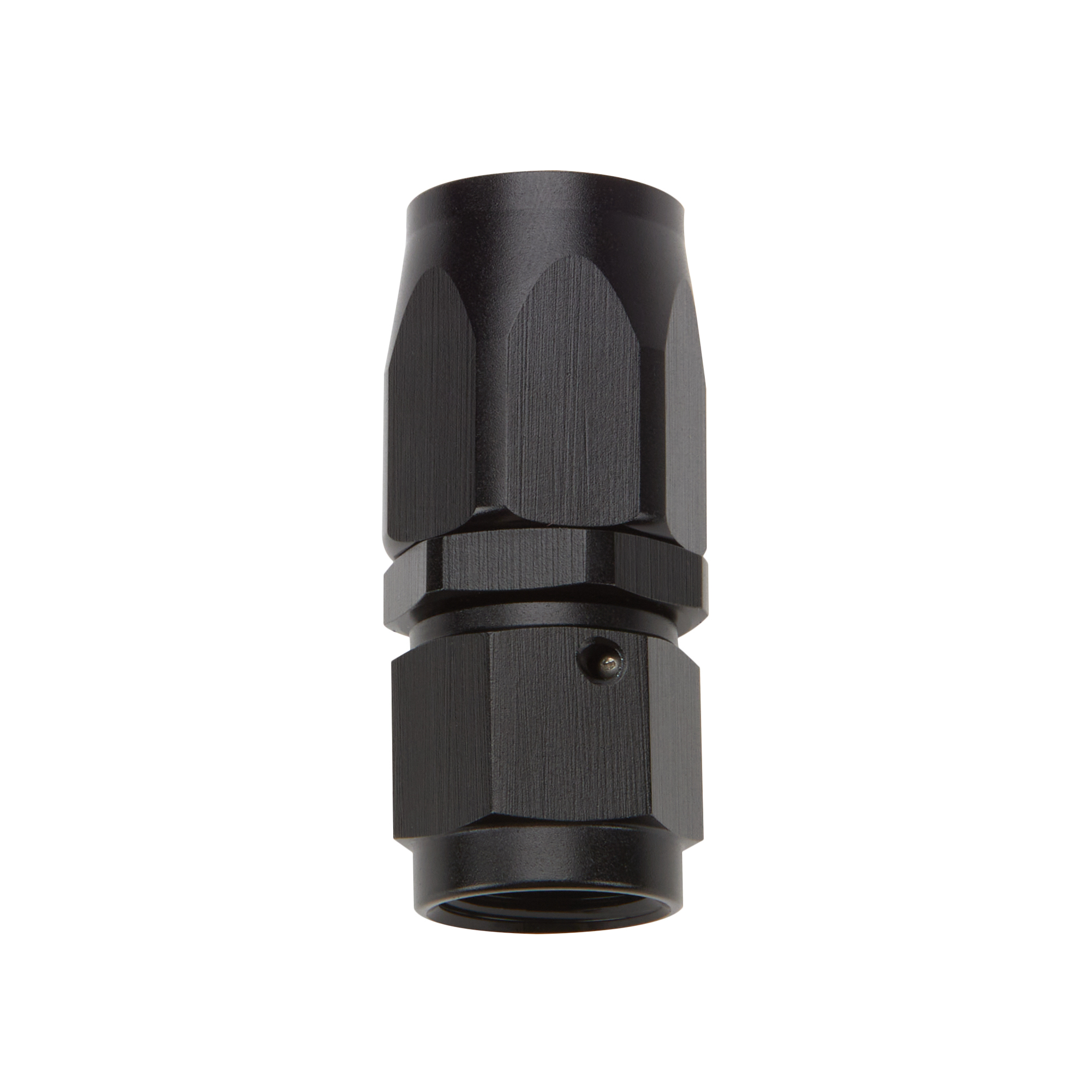 Reusable Hose End Black Straight -8