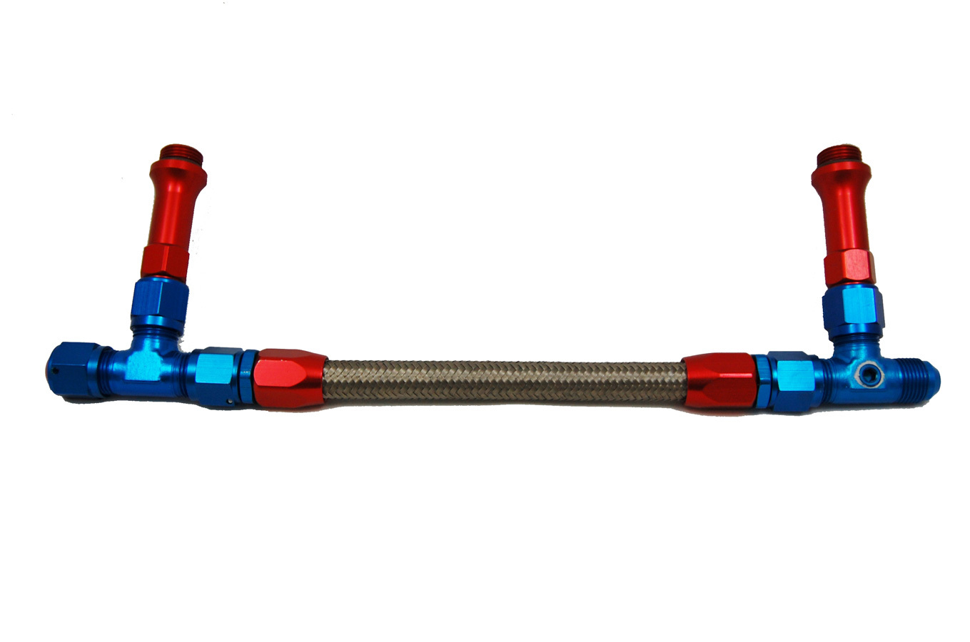 Braided Fuel Line Kit – #6 Holley Carb.